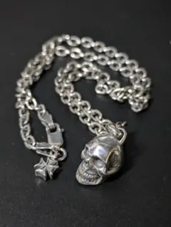 【Deal Design】スカルペンダント＆ネックレス【シルバー925】