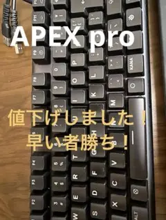 2026年最新】【整備済み品】 SteelSeries ゲーミングキーボード