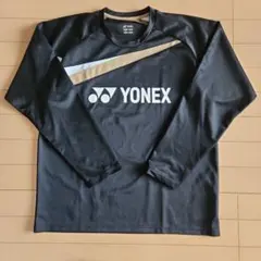 YONEX ブラック/ゴールド 長袖ウェア L