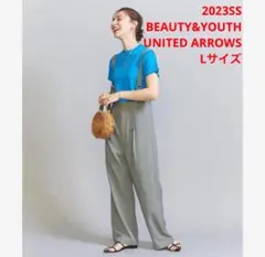 ほぼ新品＊BEAUTY&YOUTH UNITED ARROWSサス付きパンツ L