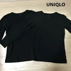 UNIQLO＊ヒートテックコットン クルーネックT 極暖 M 2枚セット