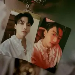 BTS ジョングク 写真集 トレカ2枚セット