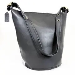 【極美品】オールドコーチ ワンショルダー グラブタンレザー XLサイズ 黒