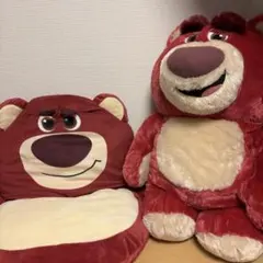 トイ・ストーリー　ロッツォ　ぬいぐるみ、チェア　2点セット　おまけ付き！