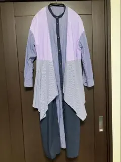 OSMOSIS loaf　オズモーシス 切り替えシャツワンピース