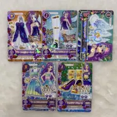 アイカツ パープルジュエリーワンピコーデ マーメイドジュエルワンピ 神崎美月