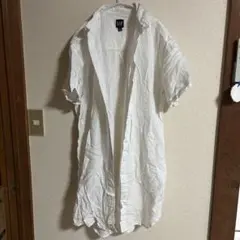 GAP ホワイト シャツワンピース M