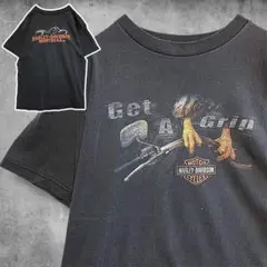 CBGV ハーレー Tシャツ USA製 90s ダビッドソン イーグル 黒