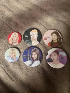 SANA 缶バッジ 6個セット