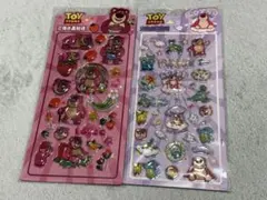 ディズニー　シール　トイストーリー ロッツォ 3Dステッカー