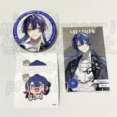 にじさんじ 長尾景 8周年 缶バッジ メタルカード ステッカー まとめ売り