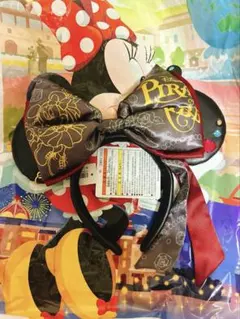 新品　ディズニー　パイレーツ　カリブの海賊　ミニー　カチューシャ