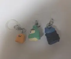 お文具といっしょ カプセルトイ めじるしアクセサリー 3種セット