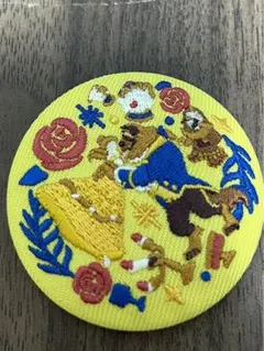 し*ぴ様 【美女と野獣】ディズニー 刺繍缶バッジ 第2弾