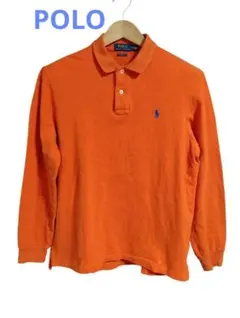 Polo Ralph Lauren ★オレンジ 長袖ポロシャツ★ M