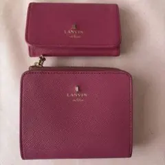 値下げ不可　LANVIN en Bleu 二つ折り財布&キーケース　セットのサムネイル
