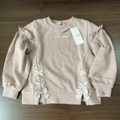 110cm エニィファム　（オンワード樫山）　長袖　スモーキーピンク