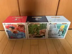 一番くじドラゴンボールヒストリー　A賞B賞D賞フィギュアセット