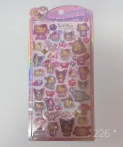 【正規品】うるちゅるポップシール サンリオ キャラクターズ 日焼け