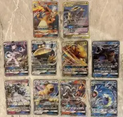 포켓몬 カード gx 10枚 묶음 판매 리자몽 、 뮤츠 、ギラティナ等