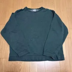 Columbia 古着 長袖スウェット 緑