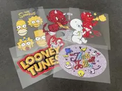 ハーフカプラ　ホットスタッフ　キャスパー　アメキャラ　シンプソンズ　5枚セット