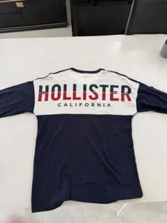 Hollister ネイビー 長袖カットソーのサムネイル