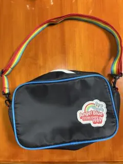 美品　エンジェルブルー　ナカムラくん　レトロ　ショルダーバッグ