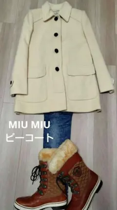 2026年最新】MIU MIU レディース ピーコート・ウールコートの人気
