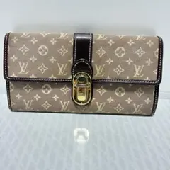 ルイヴィトン　モノグラム ミニラン イディール ポルトフォイユ サラ 長財布
