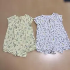 ロンパース・カバーオール 2枚セット