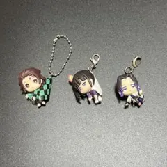 竈門炭治郎　栗花落カナヲ　胡蝶しのぶ　鬼滅の刃　つまんでつなげてマスコット