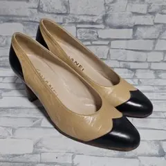CHANEL シャネル ヒール パンプス バイカラー ヒールパンプスのサムネイル