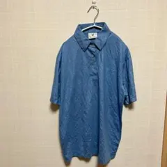 【希少】ライル＆スコット ヴィンテージ ポロシャツ ブルー 雰囲気抜群 古着