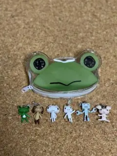 【どこでもいっしょ】めじるしアクセサリー　トロ　ジュン　スズキ　リッキー レア品