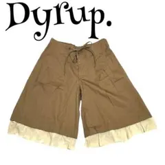 【Dyrup.】シロップ　ワイド　ショートパンツ　着脱フリル付　Mサイズ【美品】のサムネイル