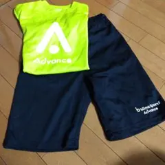 Biima Sports Advance スポーツウェアセット 蛍光グリーン/黒