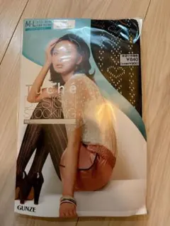 GUNZE Tuché デザインストッキング M-L