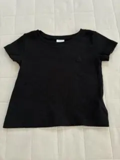 baby GAP ブラック リブTシャツ 12-18m