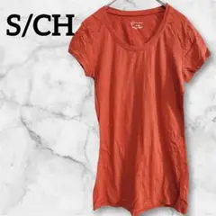 オレンジ 半袖Tシャツ 【S/CH】 (3-5)
