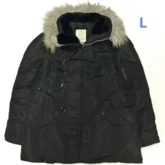 USA製 アルファ N-3B フライトジャケット ヴィンテージ 旧タグ ブラック