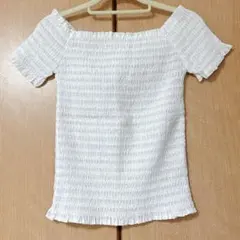 【新品】ミーア　シャーリングトップス