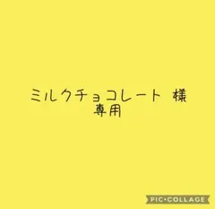 ミルクチョコレート 様 専用