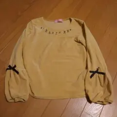 Pinny Girls Candy イエロー トレーナー 150