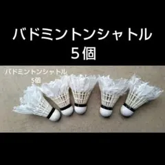 バドミントン 中古シャトル 使用済 シャトル5個 - メルカリ