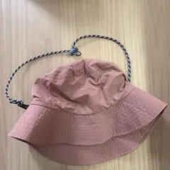 バケットハット UVカット帽子 ブラウンオレンジ寄り