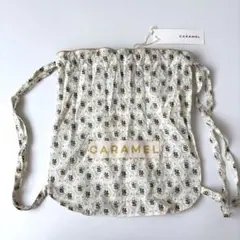 CARAMEL 花柄 ナップサック リュック