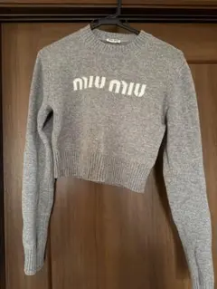 MiuMiu/ミャオミャオ族セーター サイズ38 カシミア~~ MiuMiu/ミャオミャオ族セーター サイズ38 カシミア~~ MIU MIU/ミュウ