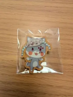 鬼滅の刃　バレンタイン　アニマルクッキーバッジ　宇髄天元