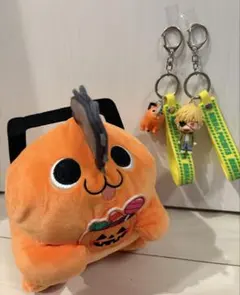 ポチタ チェンソーマン USJ ハロウィン ポーチ ぬいぐるみ キーホルダーのサムネイル
